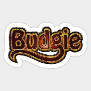 BUDGIE Sticker